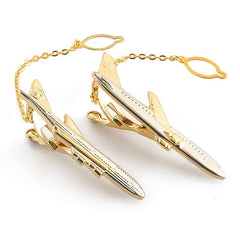 Metal Plated Men's Collar Tie Clip