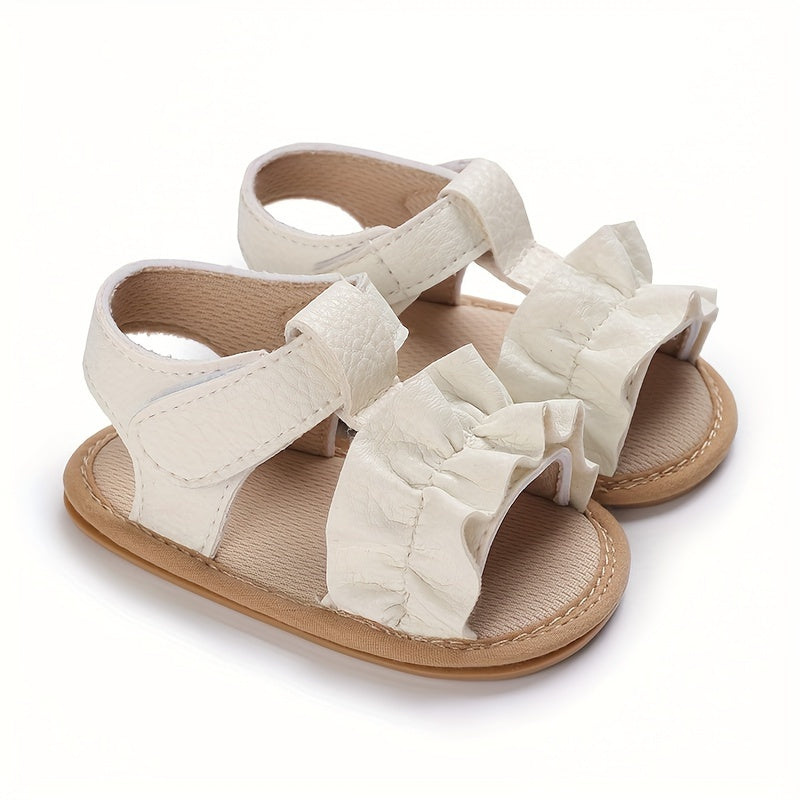 Lightweight Baby Girls Open Toe Sandals Breathable Anti Slip Sandals