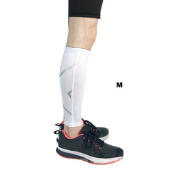 Warm Compression Leg Sleeves Shin Guards for Sports