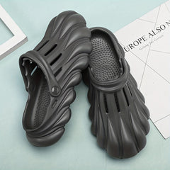 Men's Lightweight Comfy Clogs Hollow Out Non Slip Garden Shoes