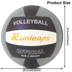 Size 5 Holographic Reflective Volleyball for Indoor & Outdoor Training
