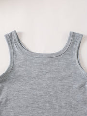 Toddler Girls Tank Rompers Bodysuit Kids Summer Clothes