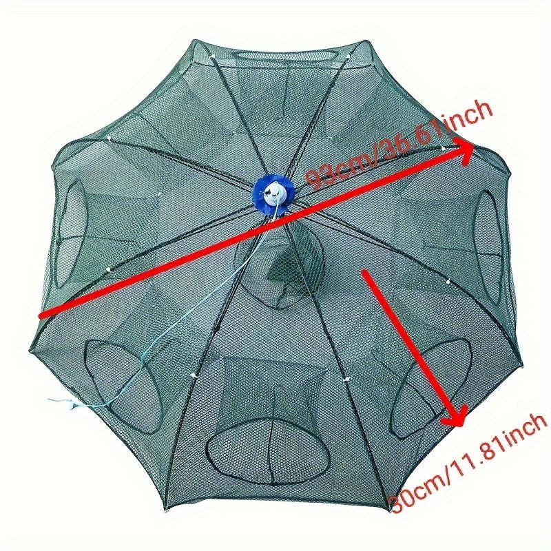 Nylon Shrimp Cage Portable Fishing Net Gear