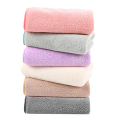 3pcs Absorbent Water Hand Towels Dry Fast Microfiber Face Towel Random