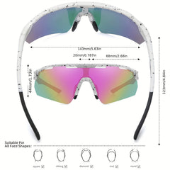 Men's Polarized Sports Sunglasses UV Protection