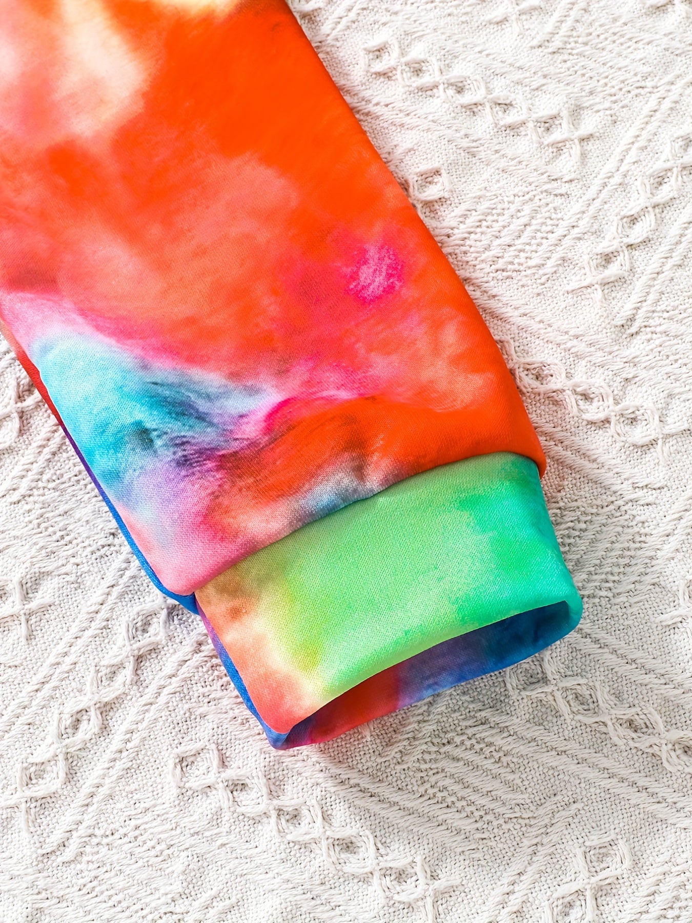 Girls' Tie Dye Joggers High Waist Sweatpants Kids Clothes