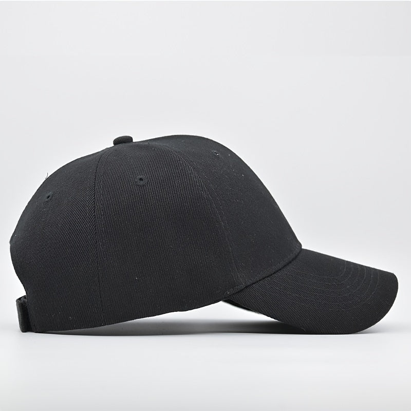 Solid Baseball Cap Street Retro Cap Sun Visor