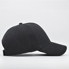 Solid Baseball Cap Street Retro Cap Sun Visor