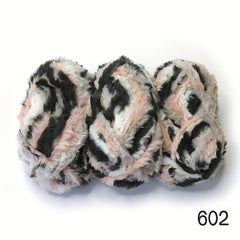 3pcs Mink Feather Yarn for Knitting & Crocheting