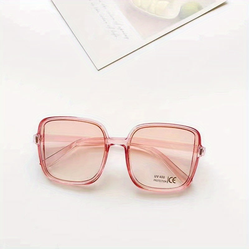 Men's Vintage Square Frame Sunglasses UV Protection