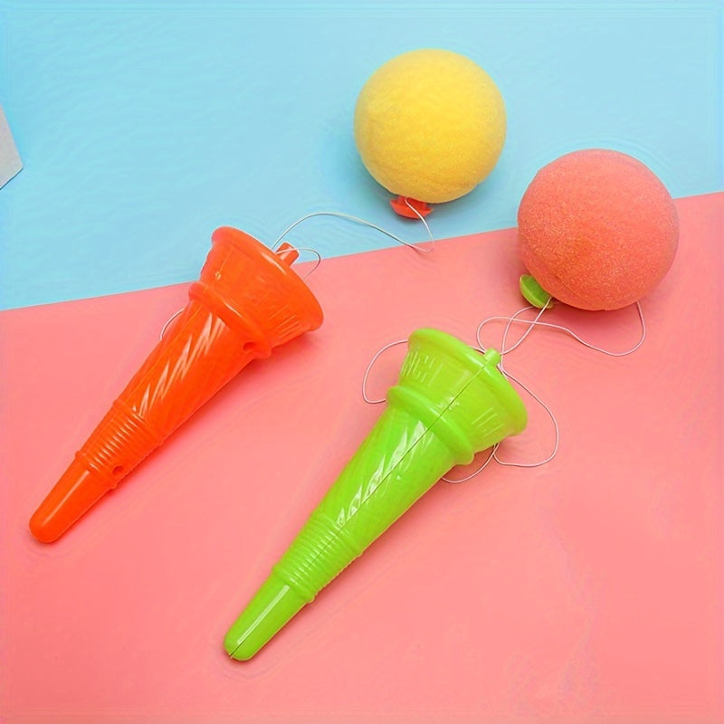 Ice Cream Shooters Toy Squeeze Game Foam Ball Launcher