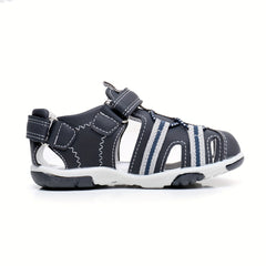 Kids Sandals Hook & Loop Fastener Non Slip Beach Shoes Boys & Girls