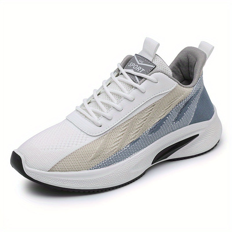 Men's Knit Athletic Shoes for Running Gym Sneakers