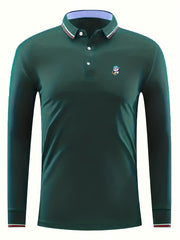 Men's Vintage Panda Polo Shirt