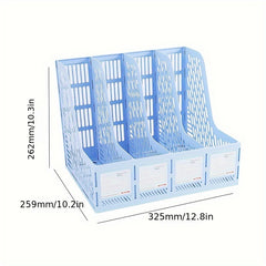 12pcs Desktop File Storage Holder for Office