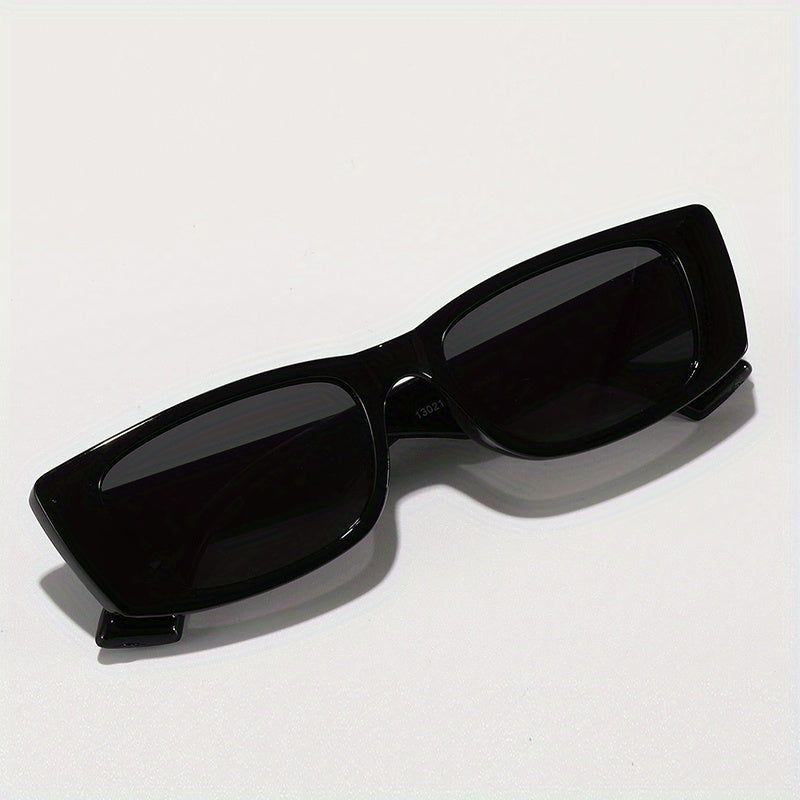 Retro Rectangle Sunglasses UV400 Sun Shades for Women Men