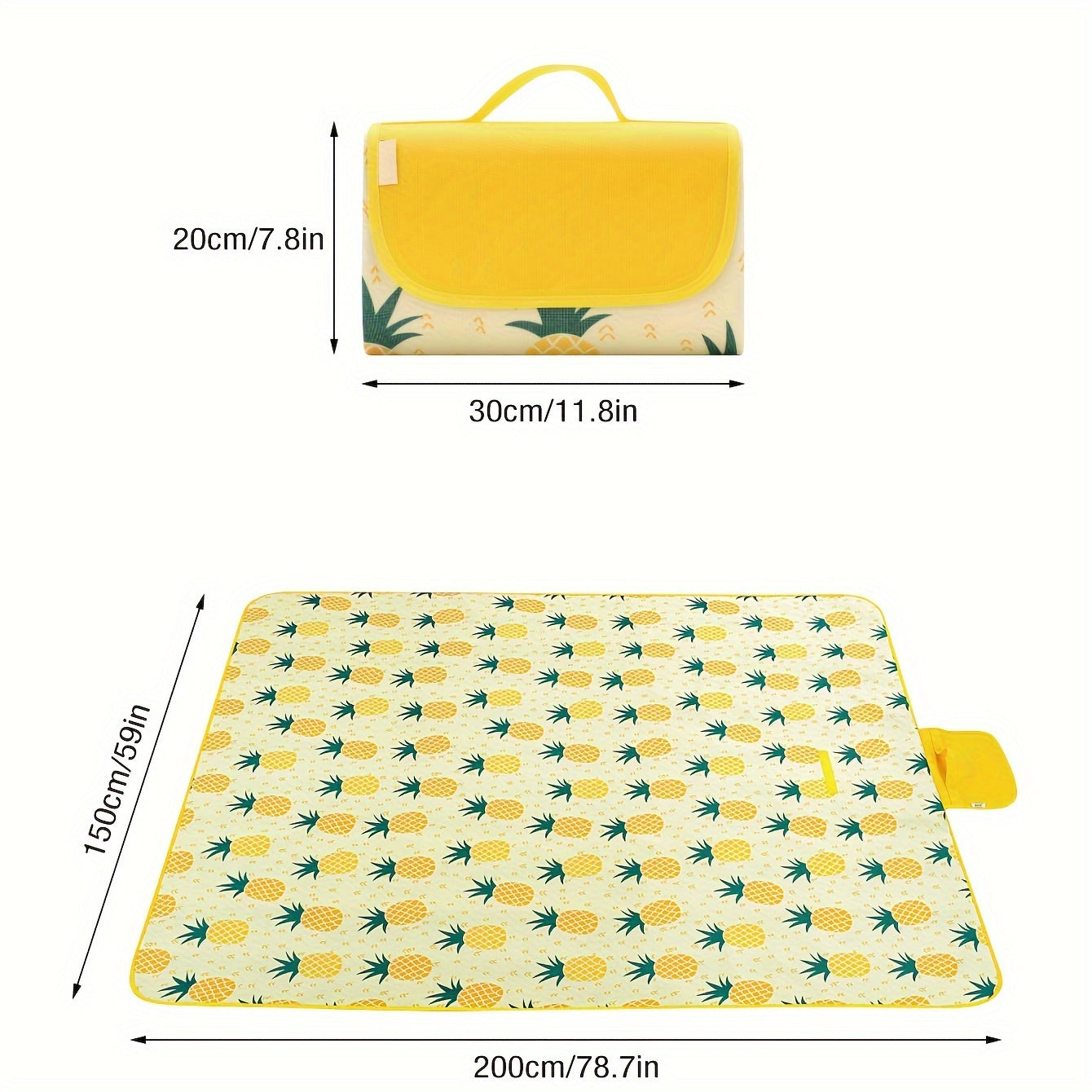 Extra Large Outdoor Picnic Beach Blanket Waterproof Mat for Camping Hiking