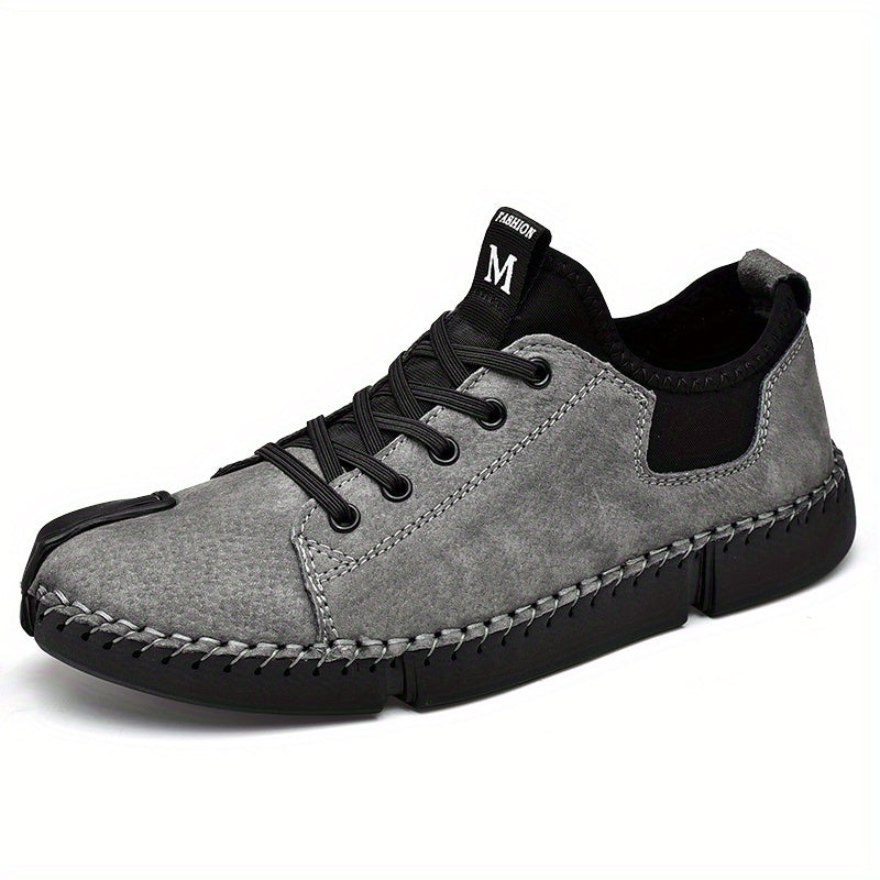 Men's Lace-up Skate Shoes Comfortable Walking Sneakers