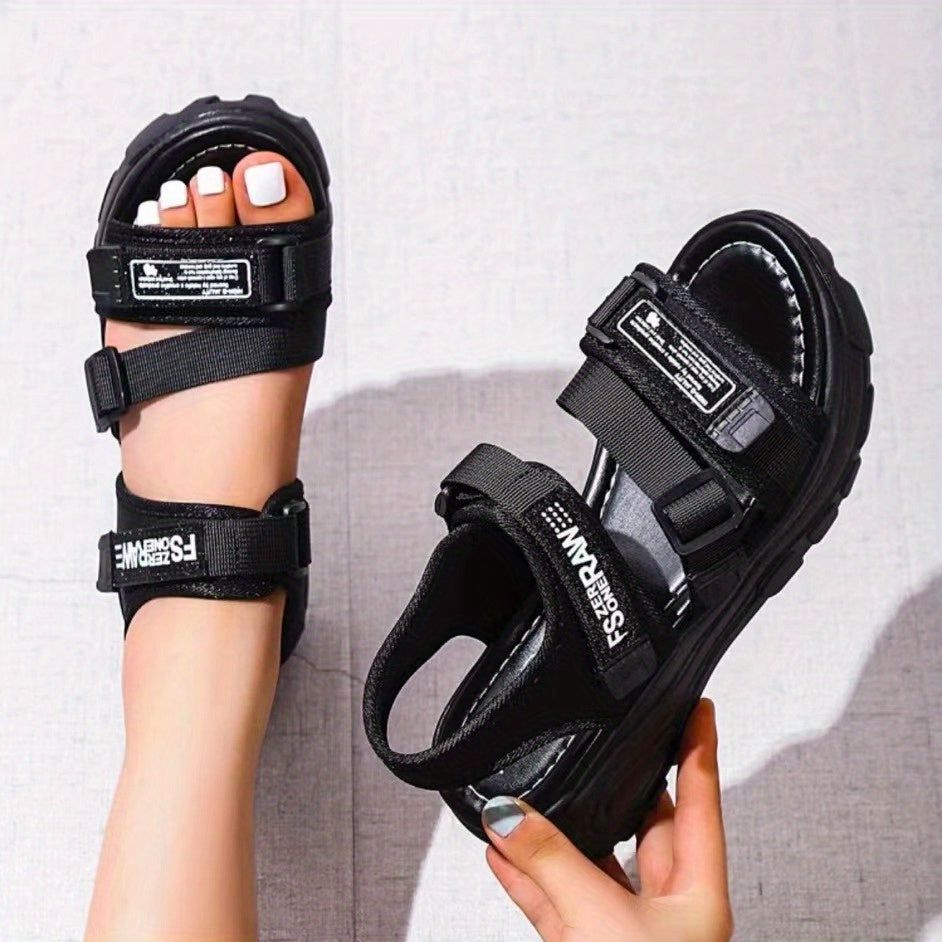 Women's Casual Sports Sandals Comfortable Open Toe Outdoor Slippers Soft Bottom