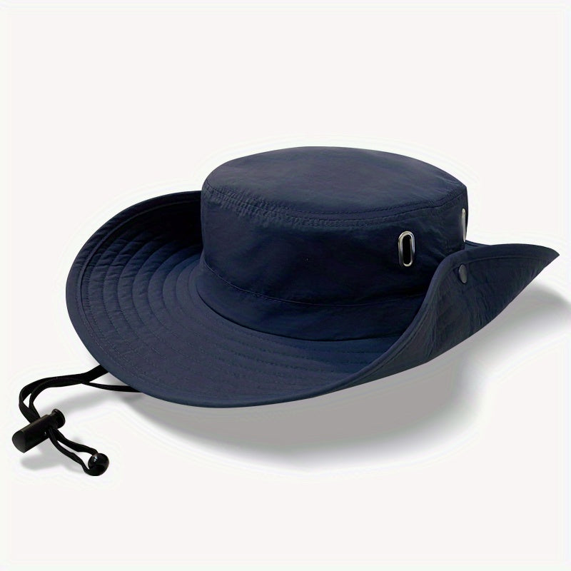 Men's Casual Sunshade Straw Hat for Summer Fishing