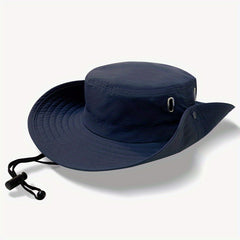 Men's Casual Sunshade Straw Hat for Summer Fishing