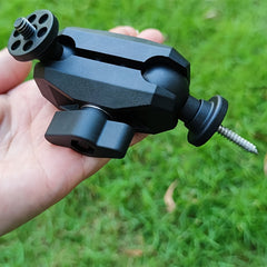 Trail Camera Mount 360 Degrees Rotating Tree Holder Screw Mounting Bracket