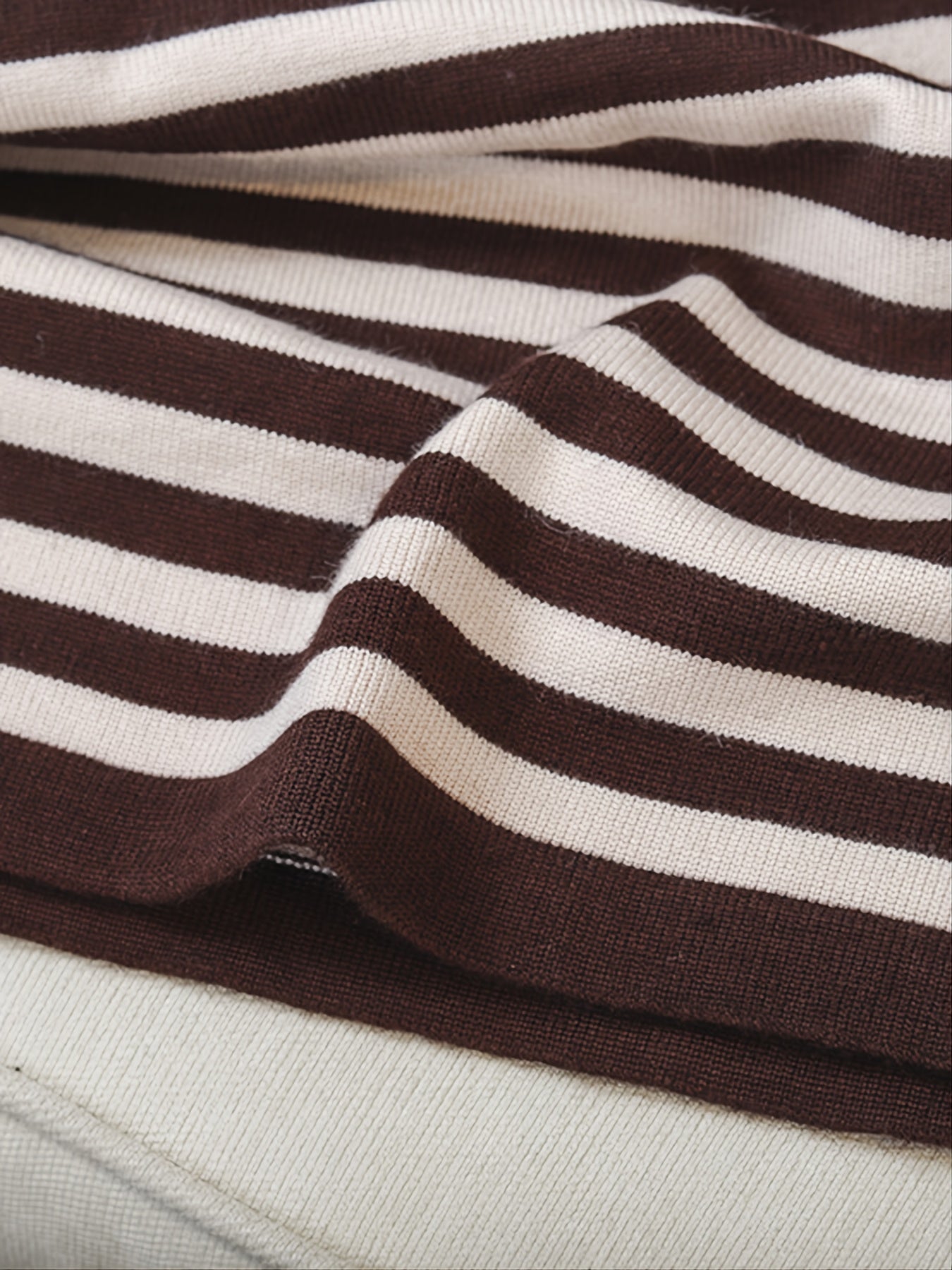 Striped Hoodie Drawstring Long Sleeve Midi Dress Women's Plus
