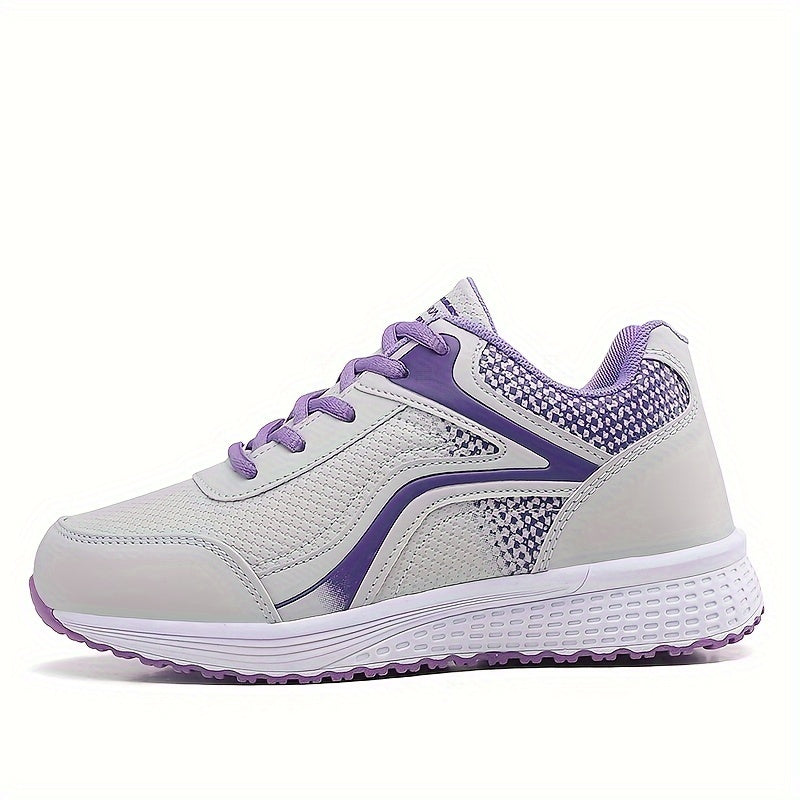 Women's Mesh Tennis Sports Shoes Lightweight Non slip Walking Shoes