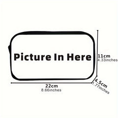 3D Horse Pencil Bag Student Stationery Men Women Office Storage