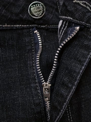 Men's Distressed Slim Fit Jeans for Spring/Summer