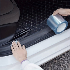 Clear Leather Protective Film Car Bumper Hood Paint Protective Sticker