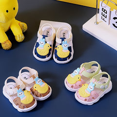 JIAGEYA Baby Girls Cartoon Sandals Lightweight Anti Slip