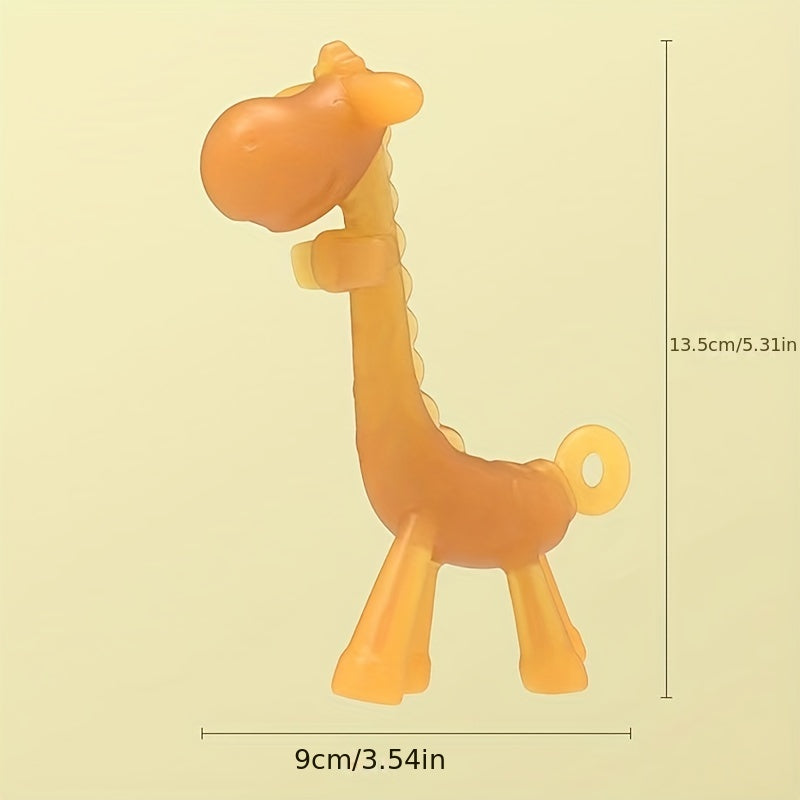 Baby Silicone Giraffe Teether Baby Teething Toy