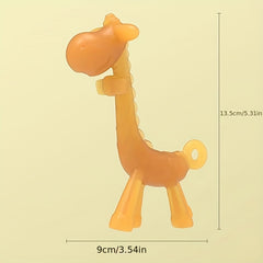 Baby Silicone Giraffe Teether Baby Teething Toy