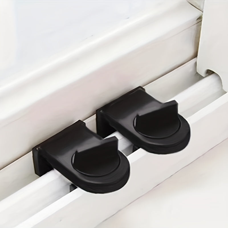 2pcs Sliding Door And Window Security Lock Aluminum Alloy Anti-theft Lock