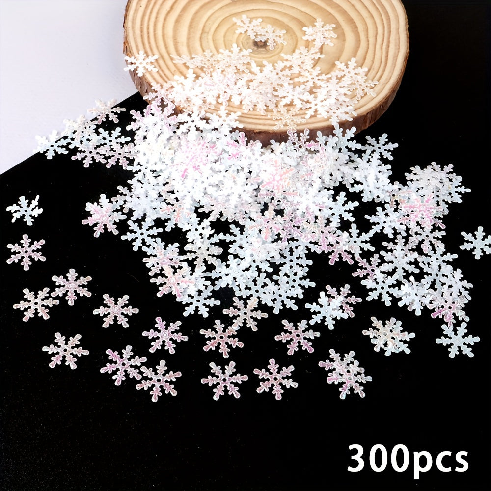 Christmas Snowflake Confetti Pack - Table Decorations Supplies