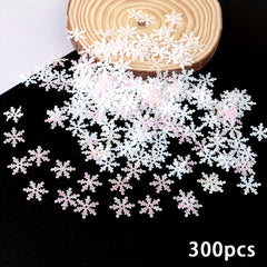 Christmas Snowflake Confetti Pack - Table Decorations Supplies
