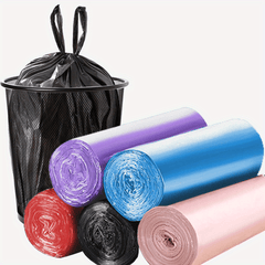 Small Trash Can Bags 100 Count Durable Plastic Bags