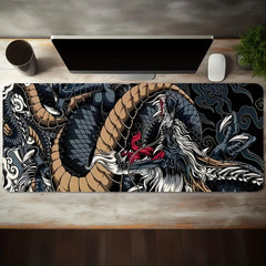 Dragon Gaming Mouse Pad HD Print Desk Mat PC Laptop Accessories