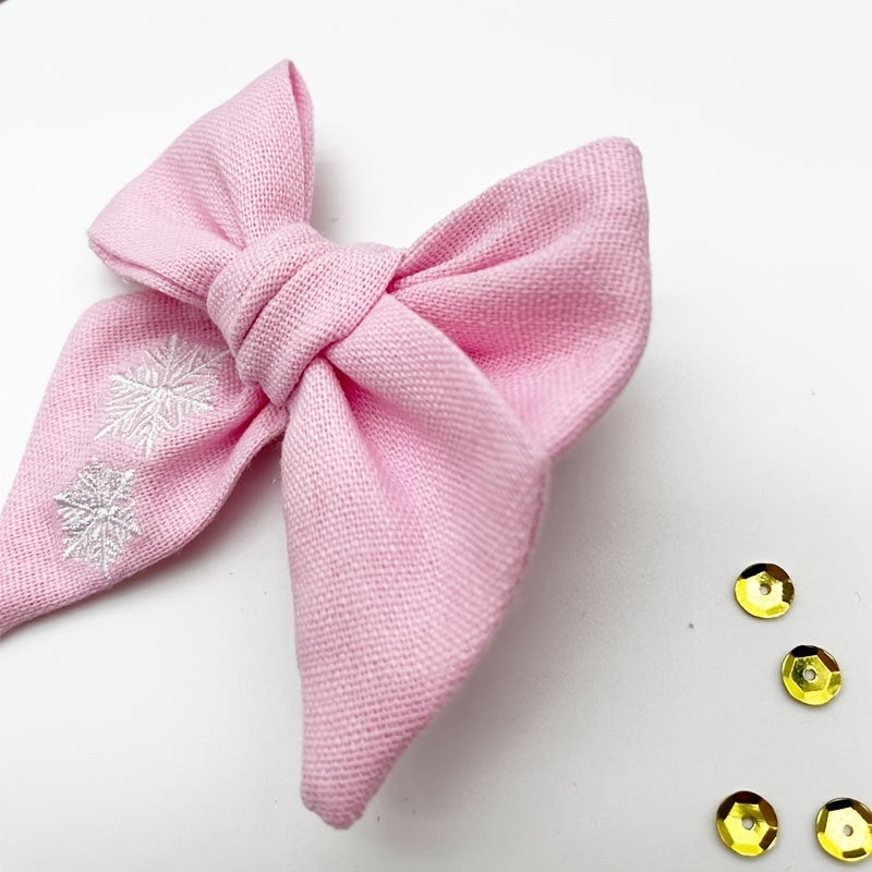 Christmas Snowflake Hair Clip Hairpins Head Decoration