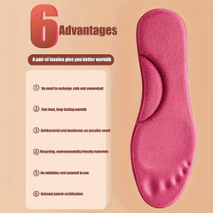 Memory Foam Arch Support Self-heating Insoles