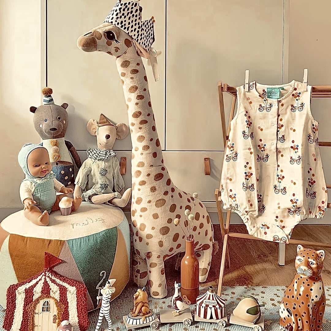 Soft Giraffe Animal Doll Plush Toy for Kids