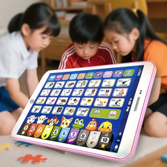 Interactive Learning Toy for Kids 3 ABCs Numbers Animal Sounds Music Pink Green
