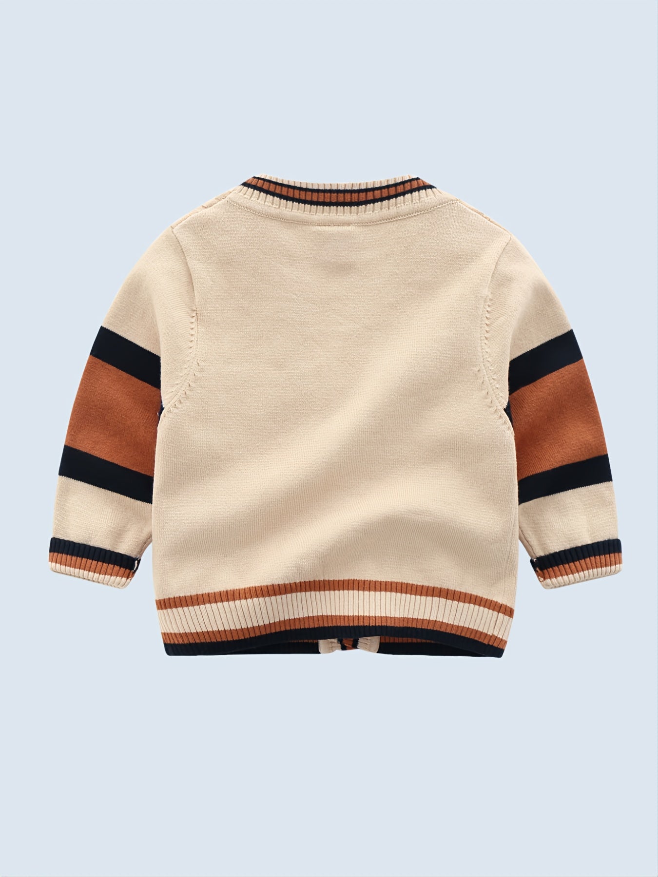 Boys Cable Knit Cardigan for Fall Winter