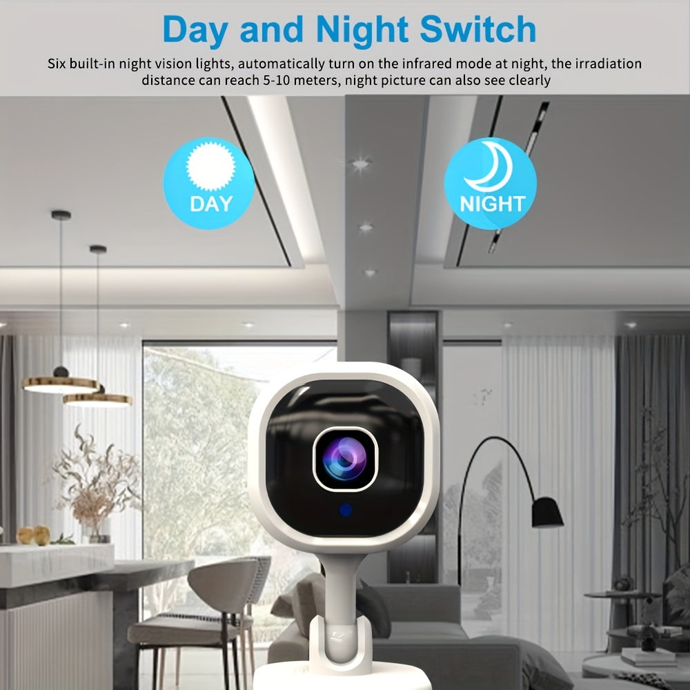 1080P Wireless Infant Home Camera with Motion & Sound Detection