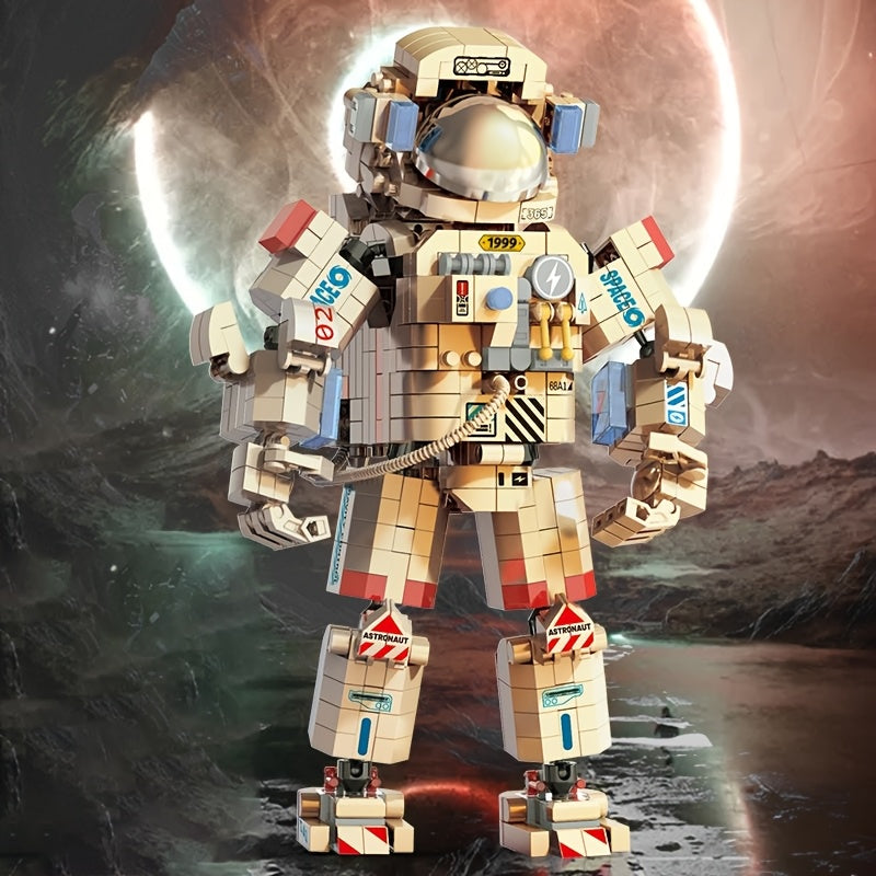 2690pcs Astronaut Block Set Create Your Own Space Decoration
