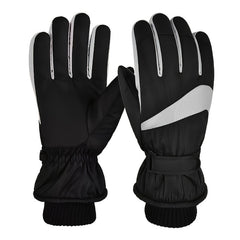 Velvet Thickened Waterproof Ski Gloves - Winter Warm Touch Screen Gloves