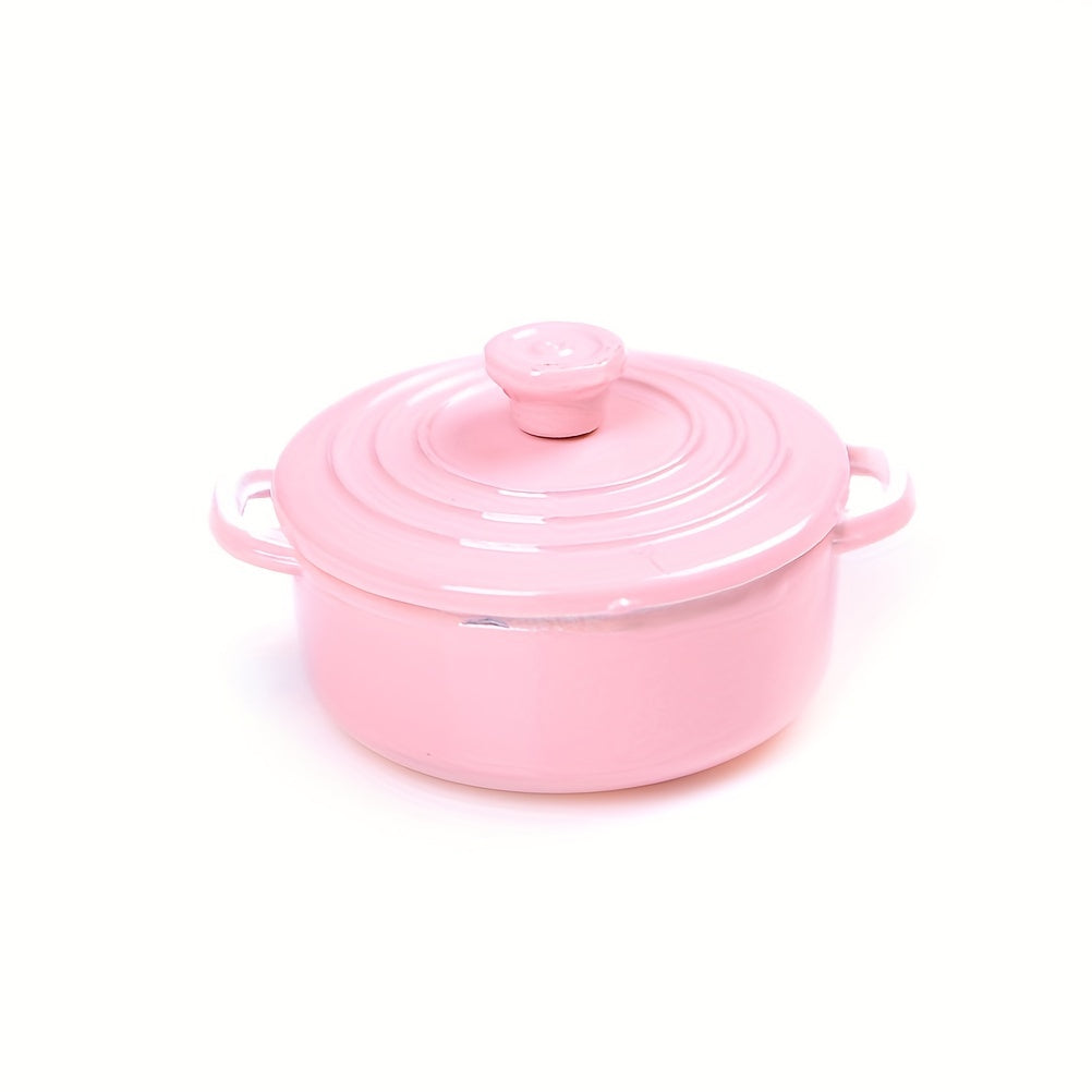 1/12 Dollhouse Kitchen Utensils Cooking Ware Mini Pot Boiler