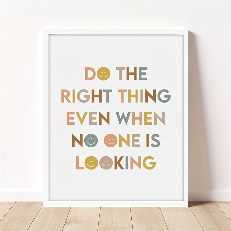 Be Kind & Do Right Thing 8x10 Boho Classroom Print