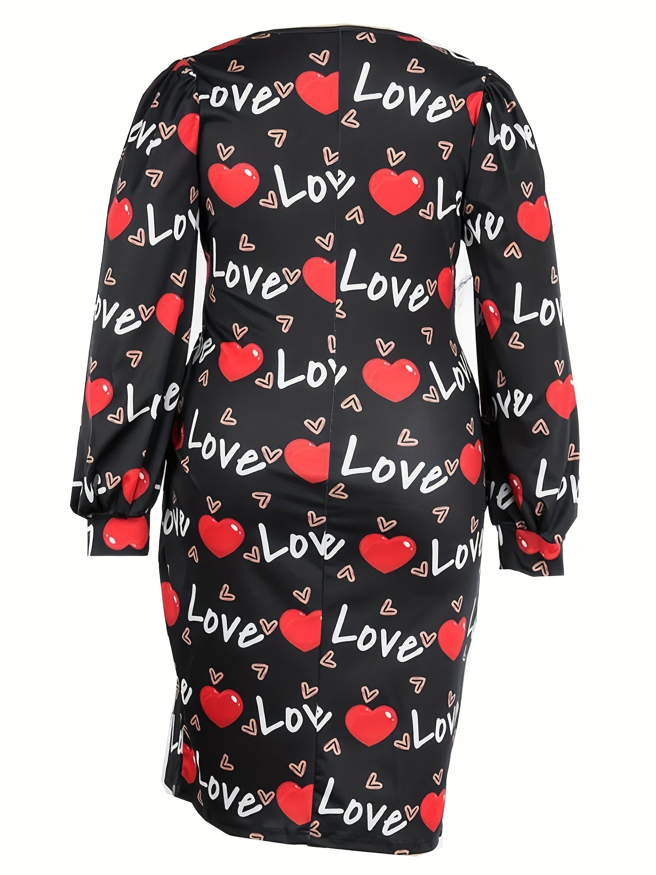 Baroque Print Surplice Neck Tie Midi Dress